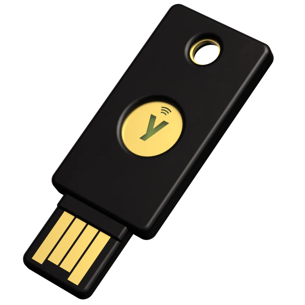 YubiKey 5 NFC — clé de sécurité physique Yubico